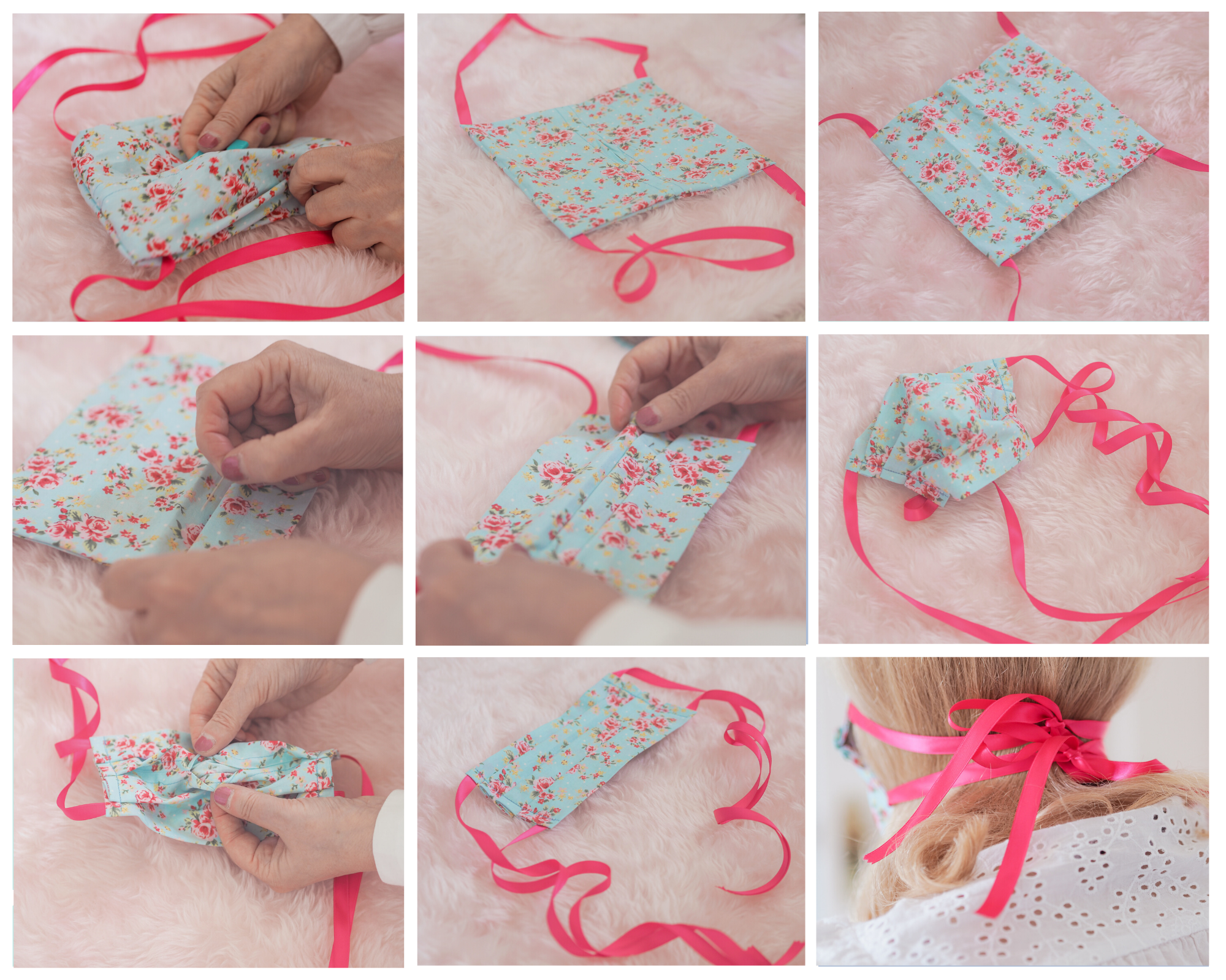 DIY Face Mask Tutorial with Fabric - Georgie xoxo | Enchanted Living